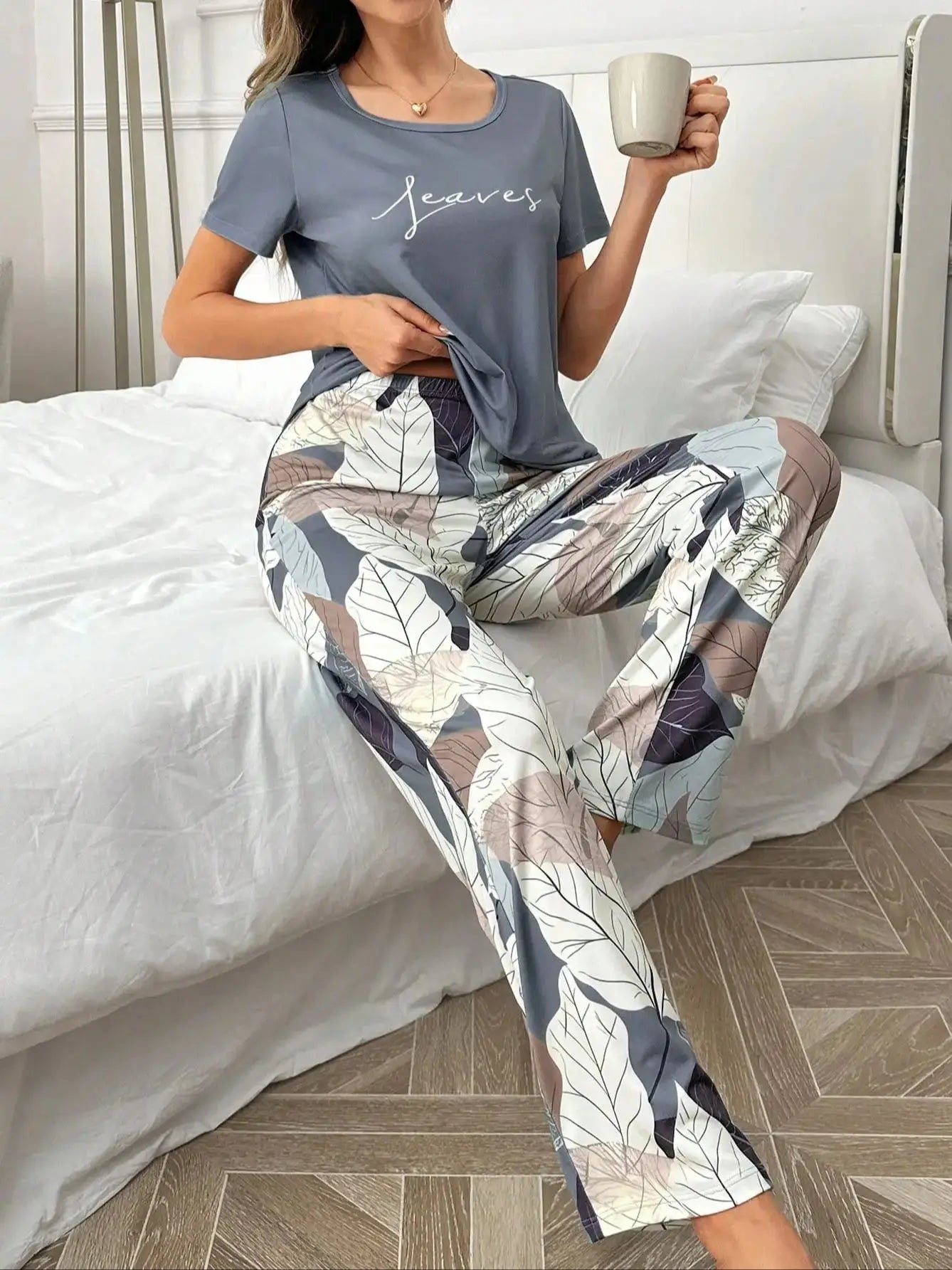 Graphic Loungewear Set