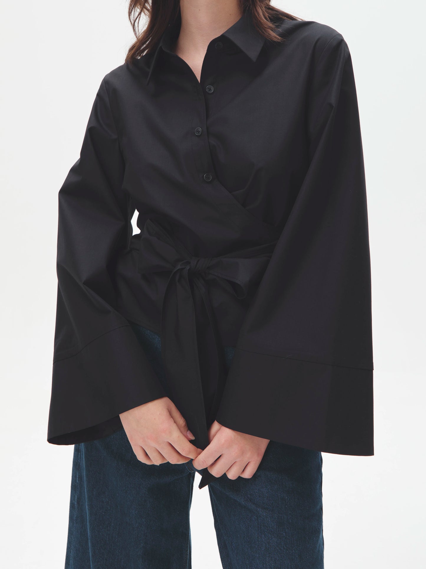 Bow Sleeve Jacket