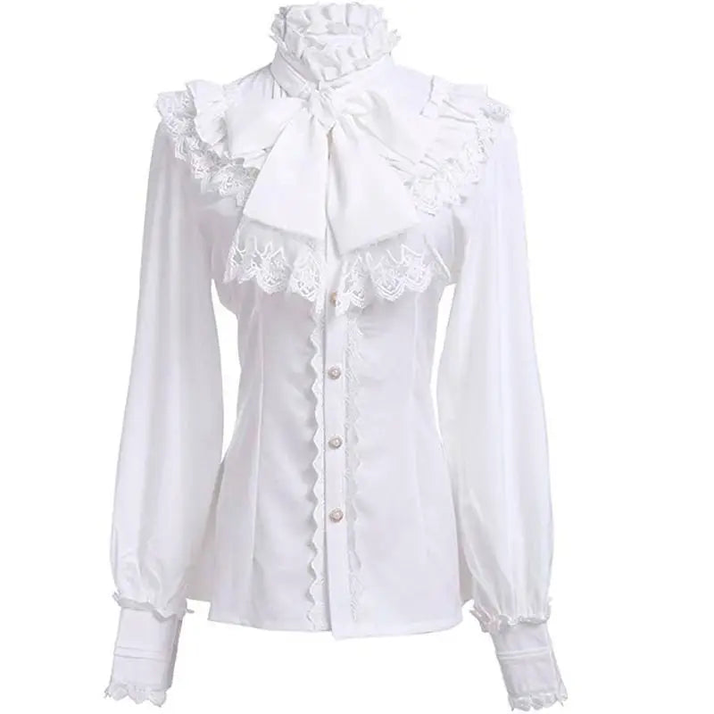 Ruffle Collar Blouse