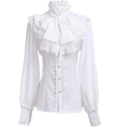 Ruffle Collar Blouse