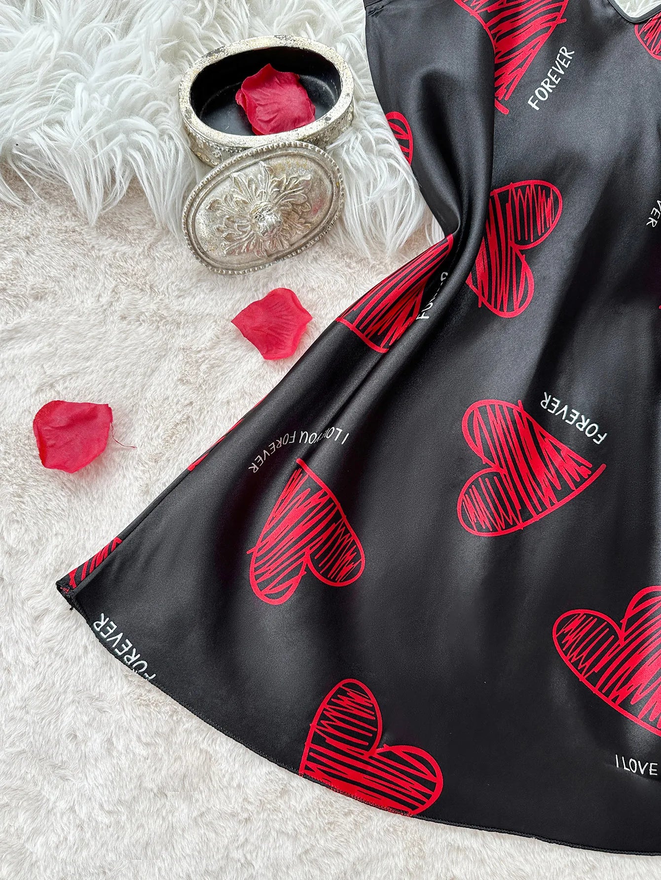 Red Lace Set