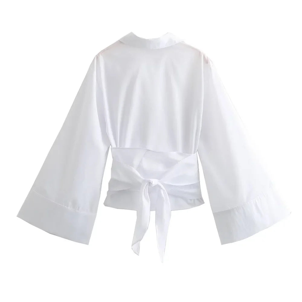 Bow Sleeve Jacket