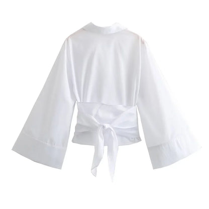 Bow Sleeve Jacket