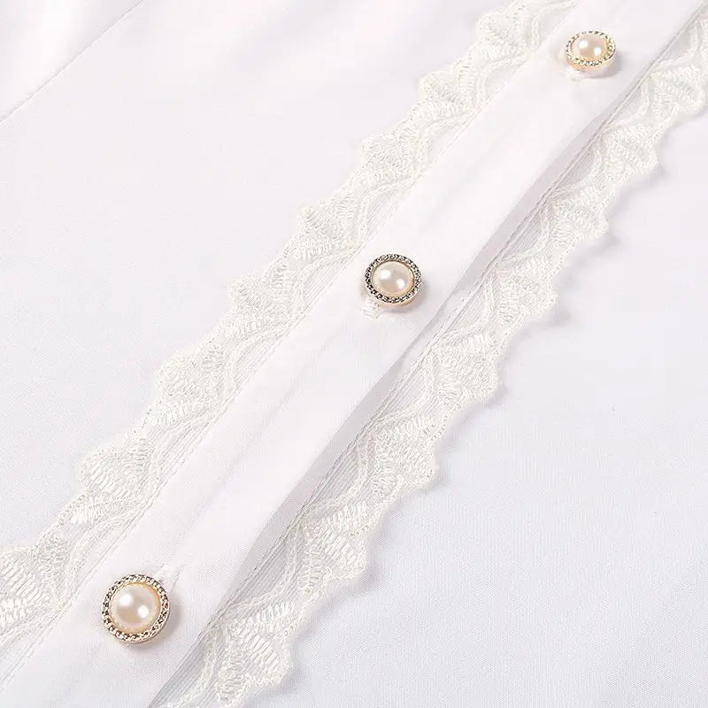 Ruffle Collar Blouse