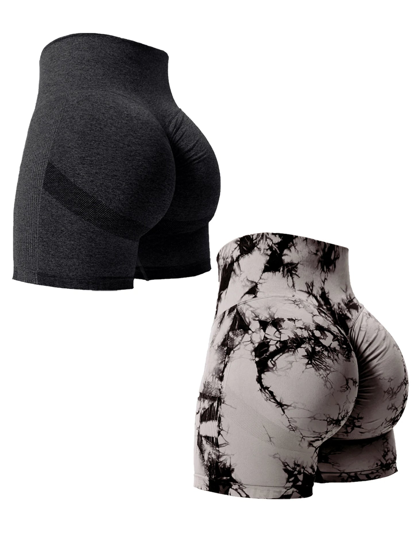 2PCS  Sexy Gym Shorts Woman