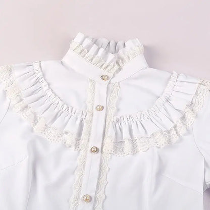 Ruffle Collar Blouse