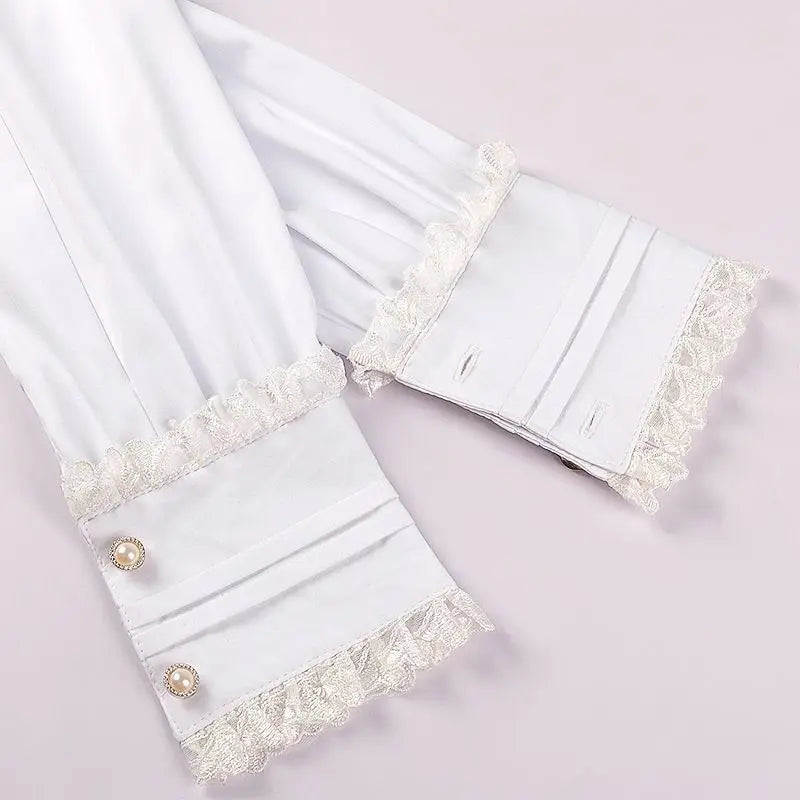Ruffle Collar Blouse