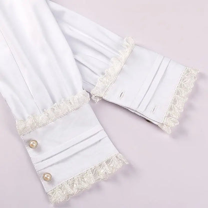 Ruffle Collar Blouse
