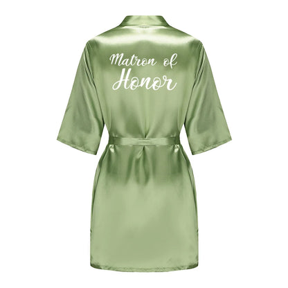 Satin Silk Robes
