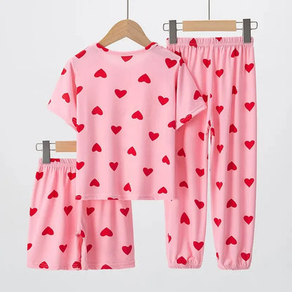 Heart-Print Pajamas
