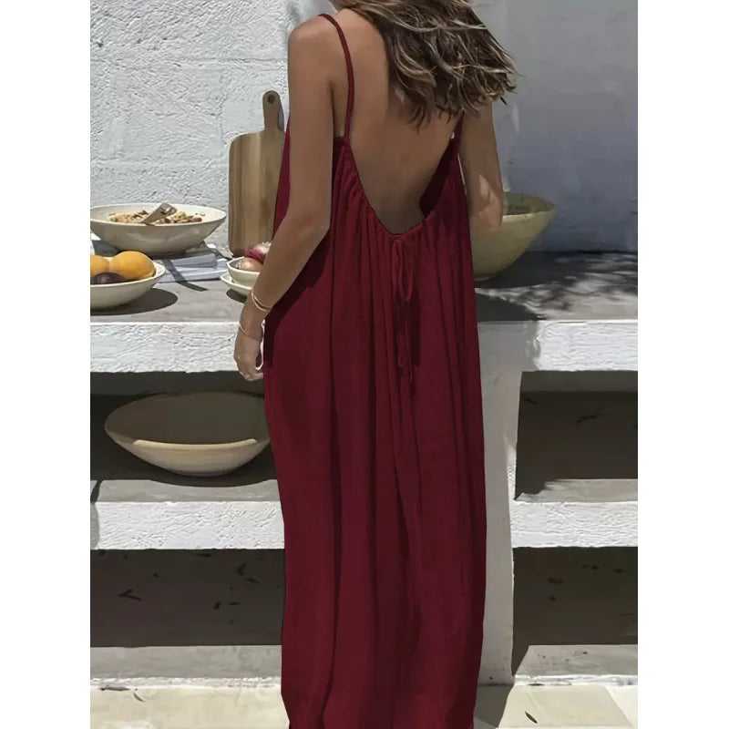 Burgundy Dress