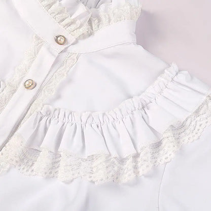Ruffle Collar Blouse