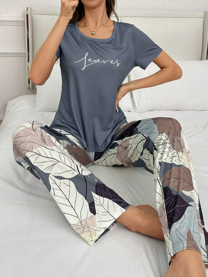 Graphic Loungewear Set