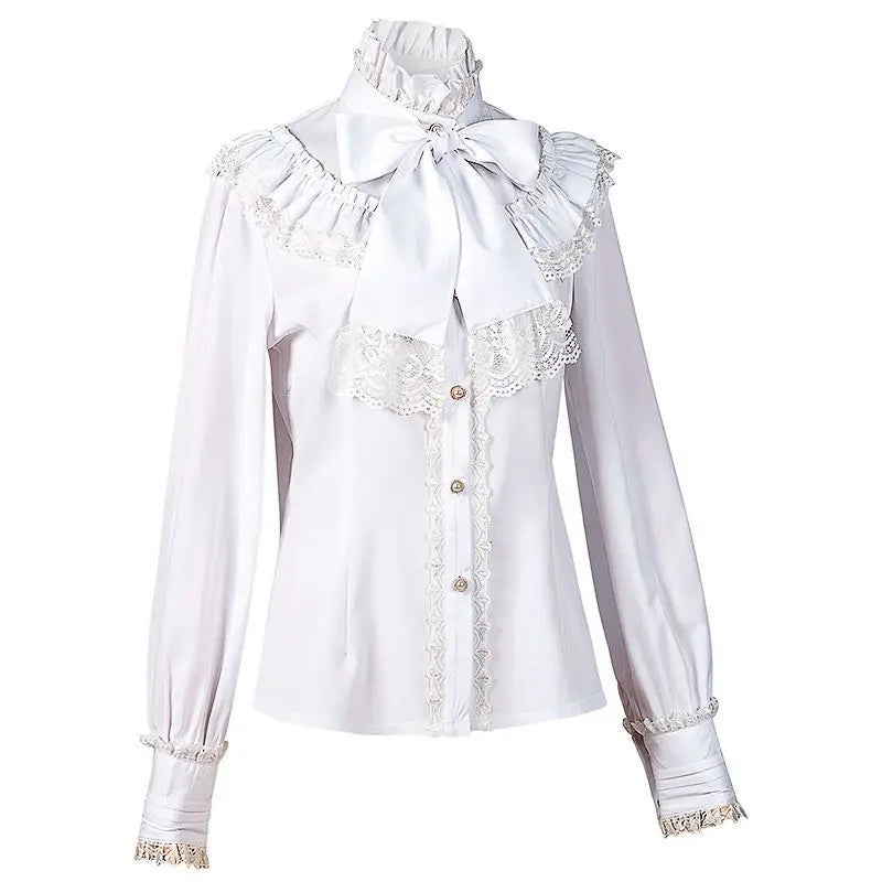 Ruffle Collar Blouse