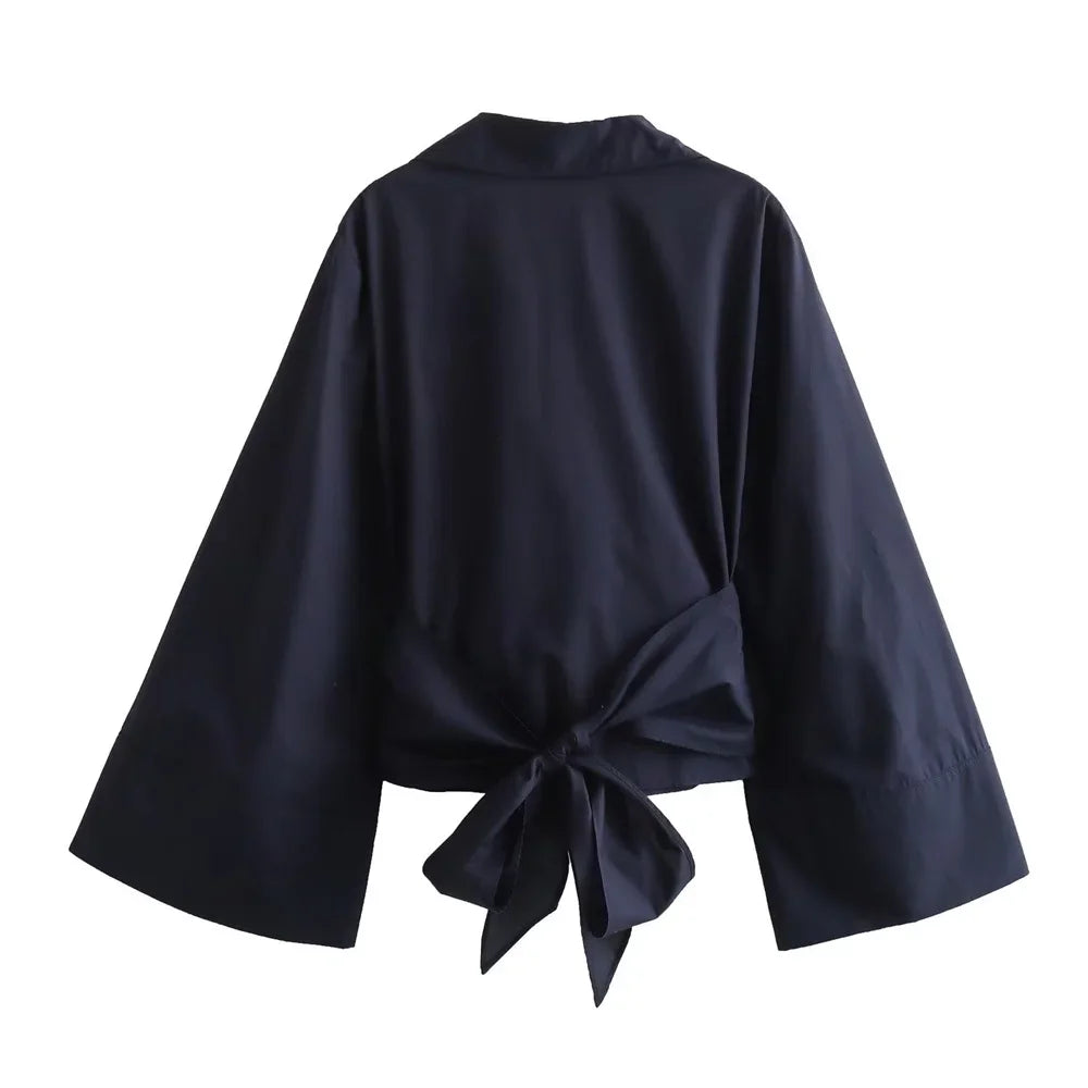 Bow Sleeve Jacket