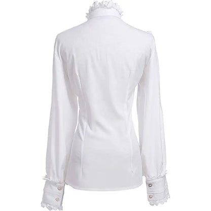 Ruffle Collar Blouse