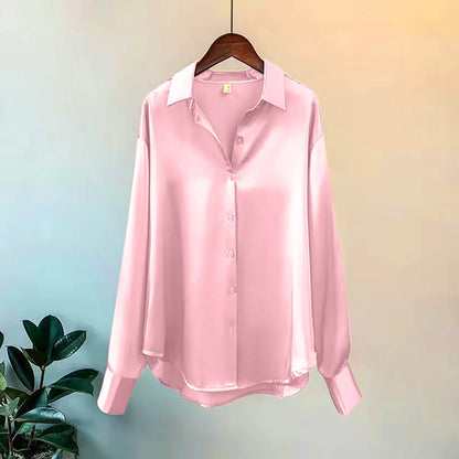 Satin Button Shirt