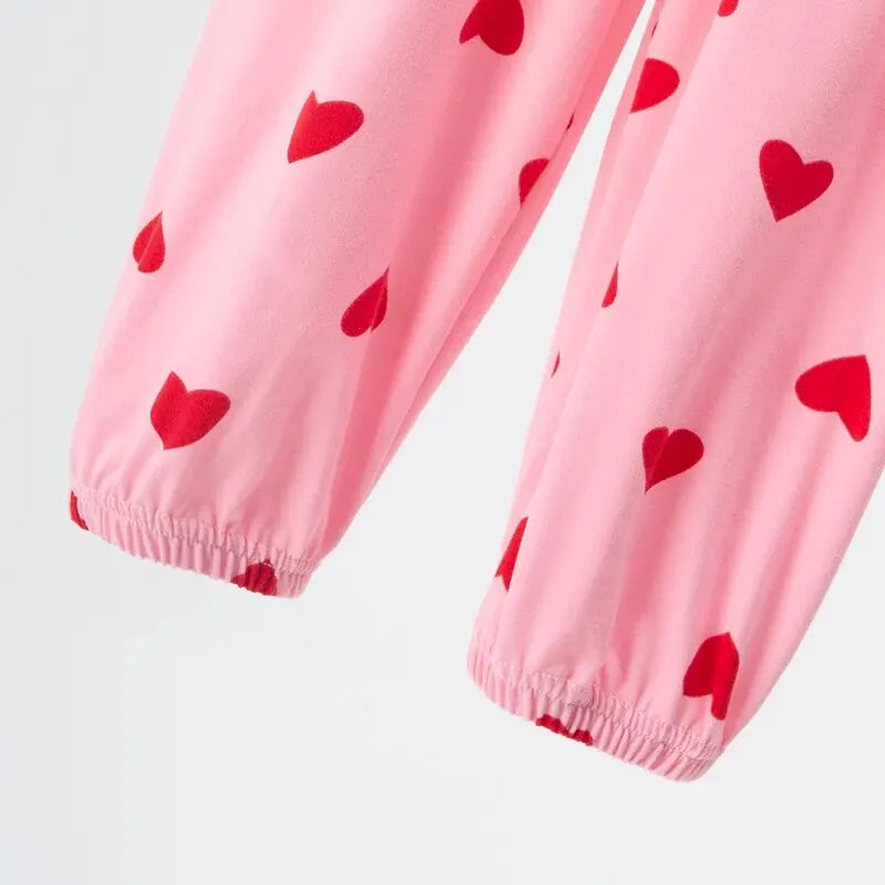 Heart-Print Pajamas