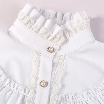 Ruffle Collar Blouse