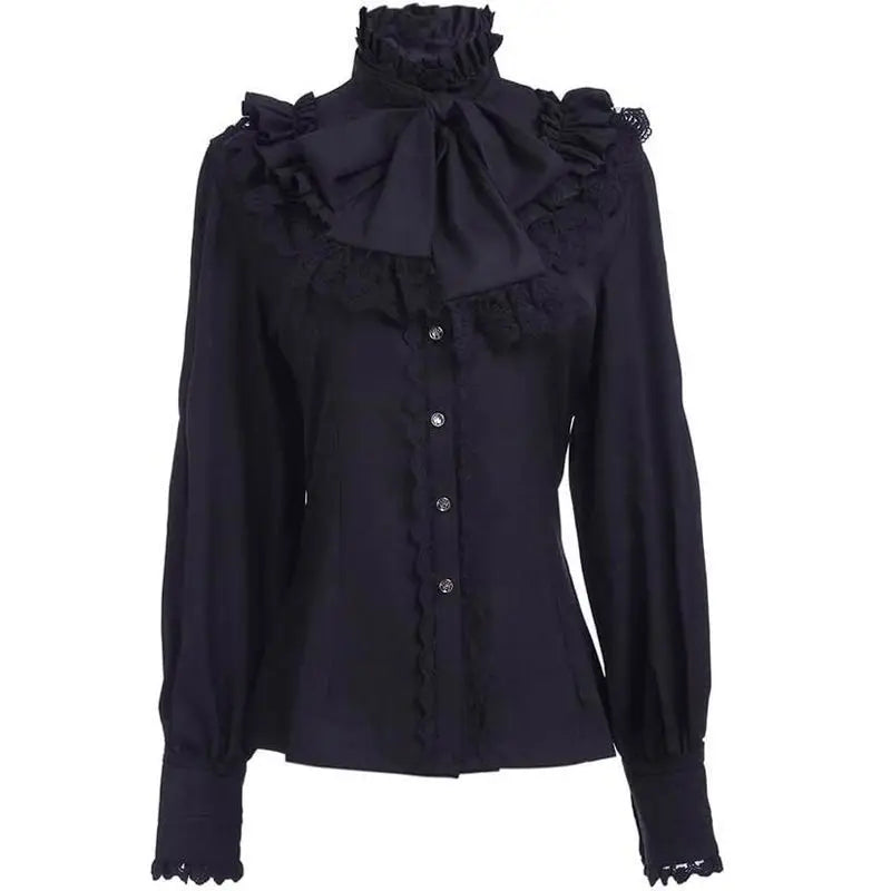 Ruffle Collar Blouse