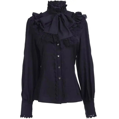 Ruffle Collar Blouse