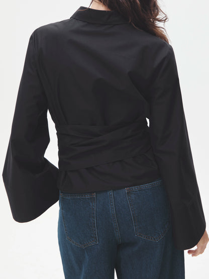 Bow Sleeve Jacket