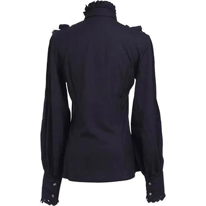 Ruffle Collar Blouse